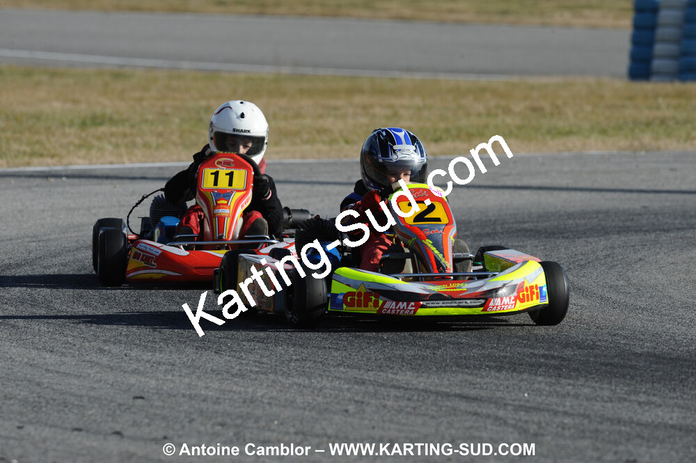 21/02/2010 : 1ère manche du Trophée Vincent Sanchez à Lavelanet (photos Antoine Camblor) 2010 — karting