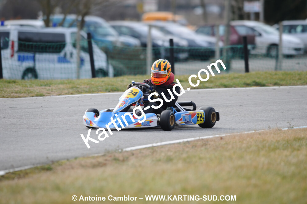 21/02/2010 : 1ère manche du Trophée Vincent Sanchez à Lavelanet (photos Antoine Camblor) 2010 — karting