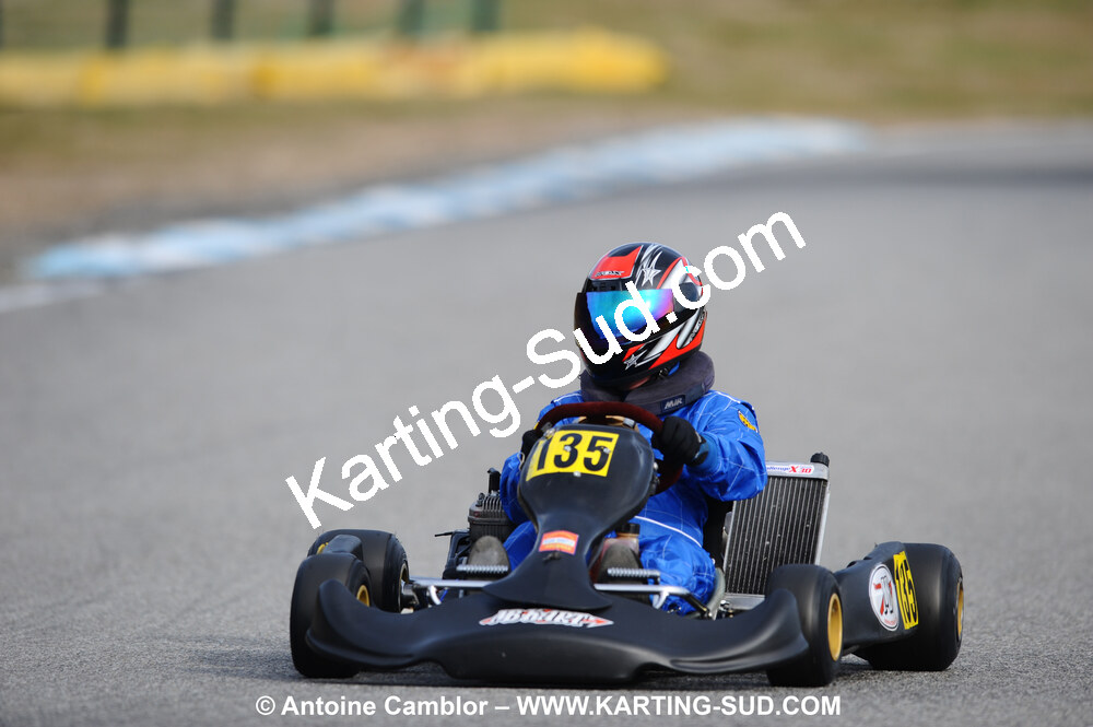 21/02/2010 : 1ère manche du Trophée Vincent Sanchez à Lavelanet (photos Antoine Camblor) 2010 — karting