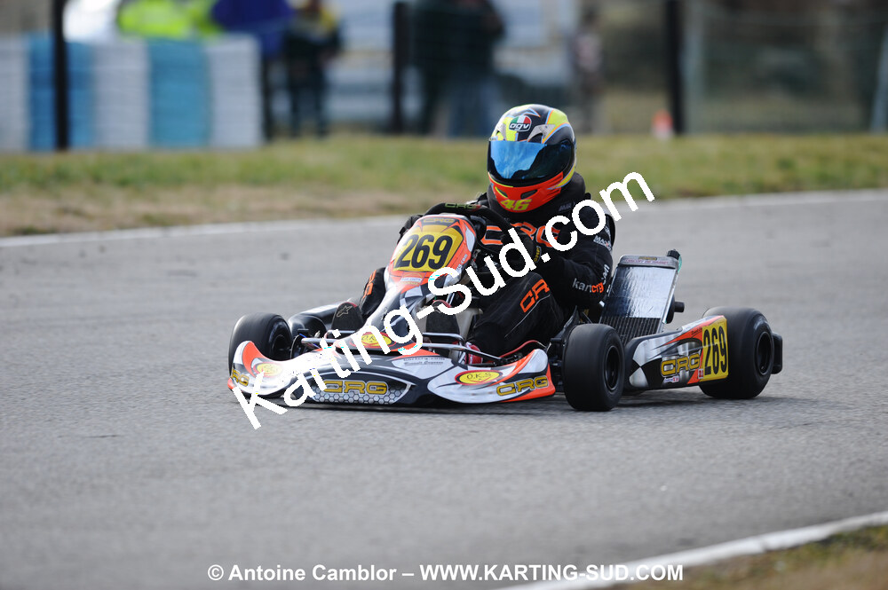 21/02/2010 : 1ère manche du Trophée Vincent Sanchez à Lavelanet (photos Antoine Camblor) 2010 — karting