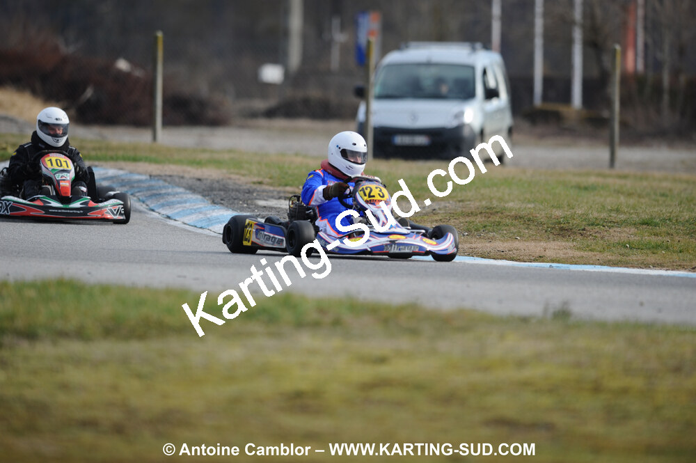 21/02/2010 : 1ère manche du Trophée Vincent Sanchez à Lavelanet (photos Antoine Camblor) 2010 — karting
