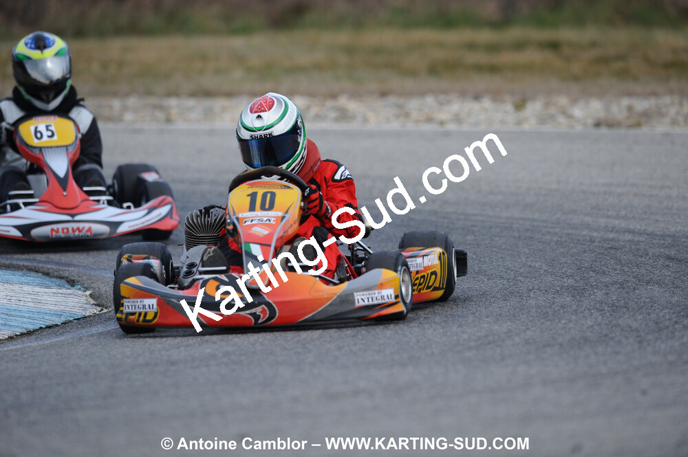 21/02/2010 : 1ère manche du Trophée Vincent Sanchez à Lavelanet (photos Antoine Camblor) 2010 — karting