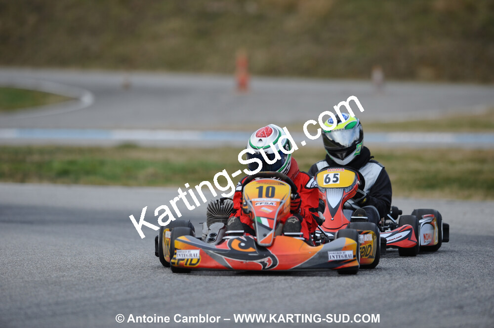 21/02/2010 : 1ère manche du Trophée Vincent Sanchez à Lavelanet (photos Antoine Camblor) 2010 — karting