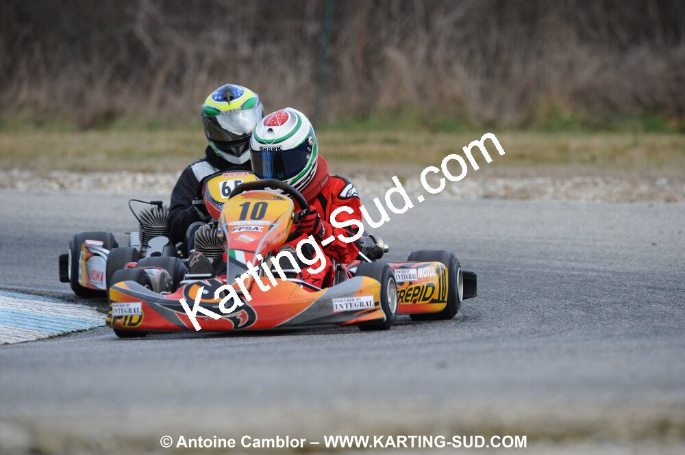 21/02/2010 : 1ère manche du Trophée Vincent Sanchez à Lavelanet (photos Antoine Camblor) 2010 — karting