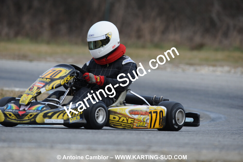 21/02/2010 : 1ère manche du Trophée Vincent Sanchez à Lavelanet (photos Antoine Camblor) 2010 — karting