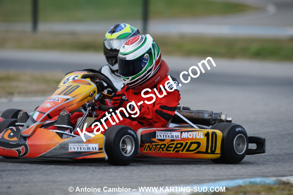 21/02/2010 : 1ère manche du Trophée Vincent Sanchez à Lavelanet (photos Antoine Camblor) 2010 — karting