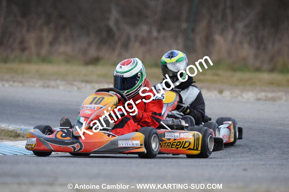 21/02/2010 : 1ère manche du Trophée Vincent Sanchez à Lavelanet (photos Antoine Camblor) 2010 — karting