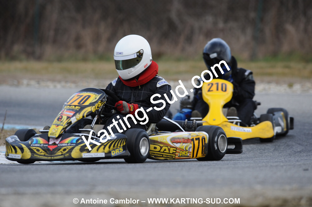 21/02/2010 : 1ère manche du Trophée Vincent Sanchez à Lavelanet (photos Antoine Camblor) 2010 — karting
