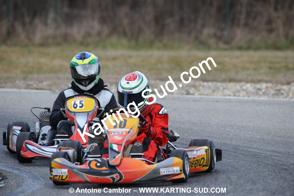 21/02/2010 : 1ère manche du Trophée Vincent Sanchez à Lavelanet (photos Antoine Camblor) 2010 — karting