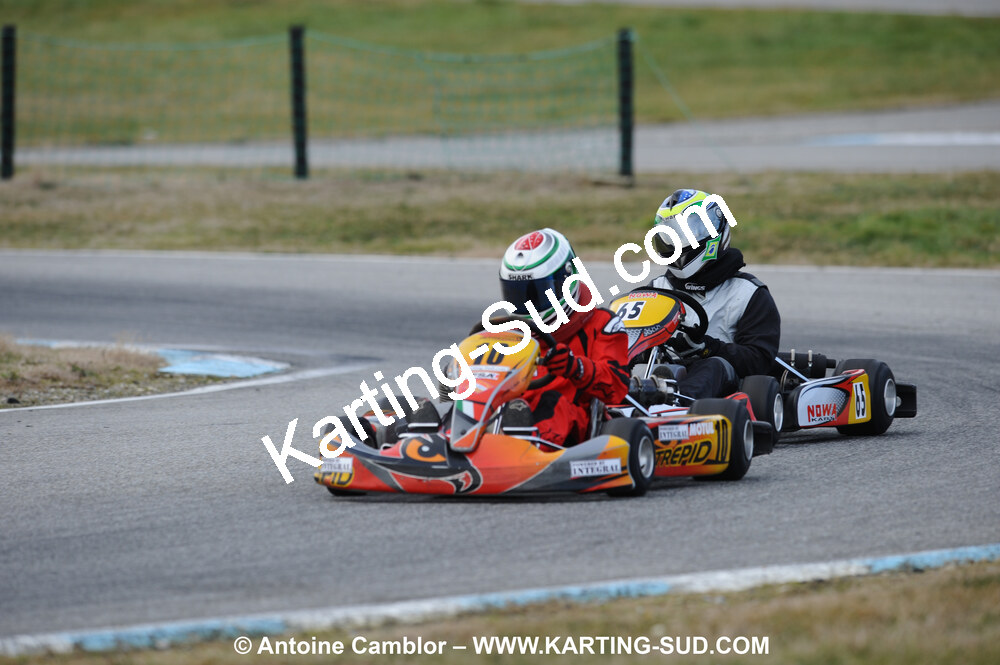 21/02/2010 : 1ère manche du Trophée Vincent Sanchez à Lavelanet (photos Antoine Camblor) 2010 — karting