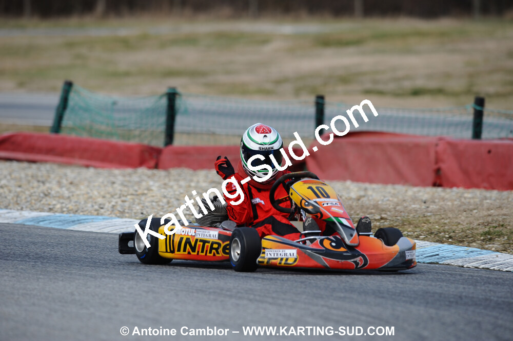 21/02/2010 : 1ère manche du Trophée Vincent Sanchez à Lavelanet (photos Antoine Camblor) 2010 — karting