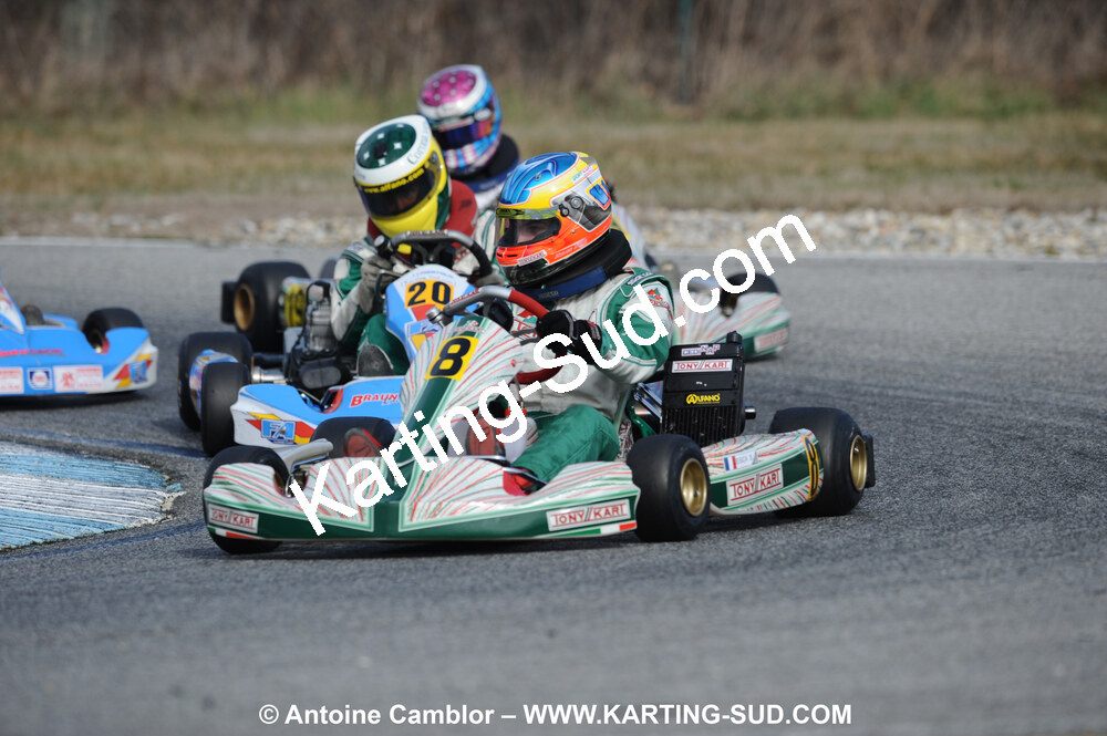 21/02/2010 : 1ère manche du Trophée Vincent Sanchez à Lavelanet (photos Antoine Camblor) 2010 — karting