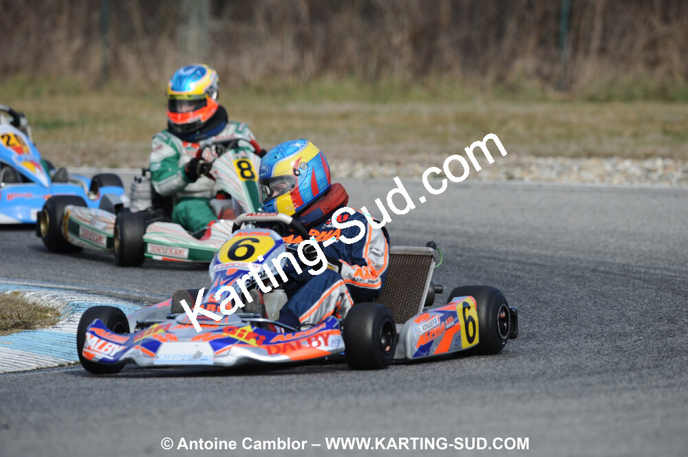 21/02/2010 : 1ère manche du Trophée Vincent Sanchez à Lavelanet (photos Antoine Camblor) 2010 — karting