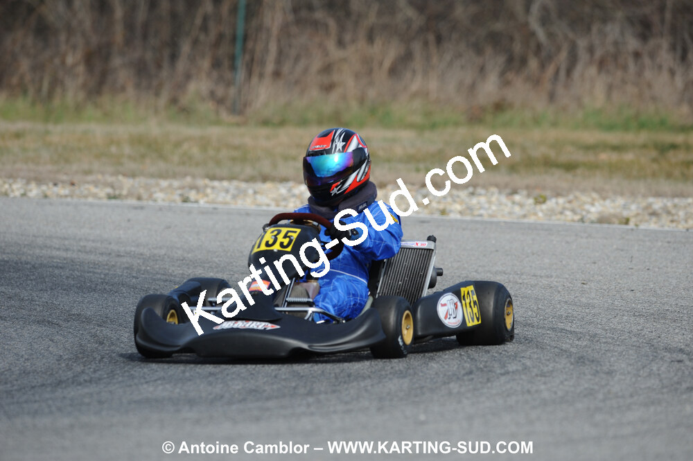 21/02/2010 : 1ère manche du Trophée Vincent Sanchez à Lavelanet (photos Antoine Camblor) 2010 — karting