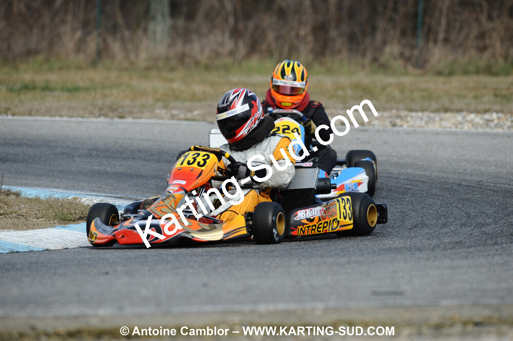 21/02/2010 : 1ère manche du Trophée Vincent Sanchez à Lavelanet (photos Antoine Camblor) 2010 — karting