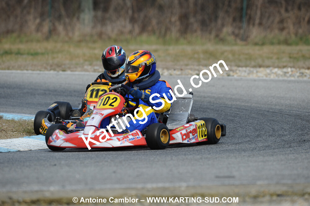 21/02/2010 : 1ère manche du Trophée Vincent Sanchez à Lavelanet (photos Antoine Camblor) 2010 — karting