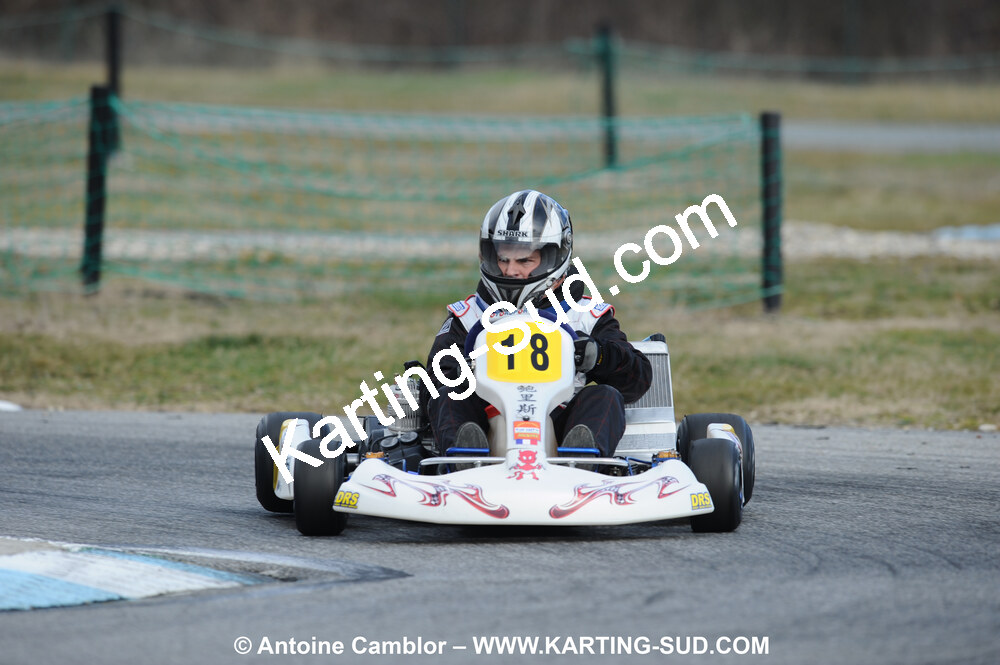 21/02/2010 : 1ère manche du Trophée Vincent Sanchez à Lavelanet (photos Antoine Camblor) 2010 — karting