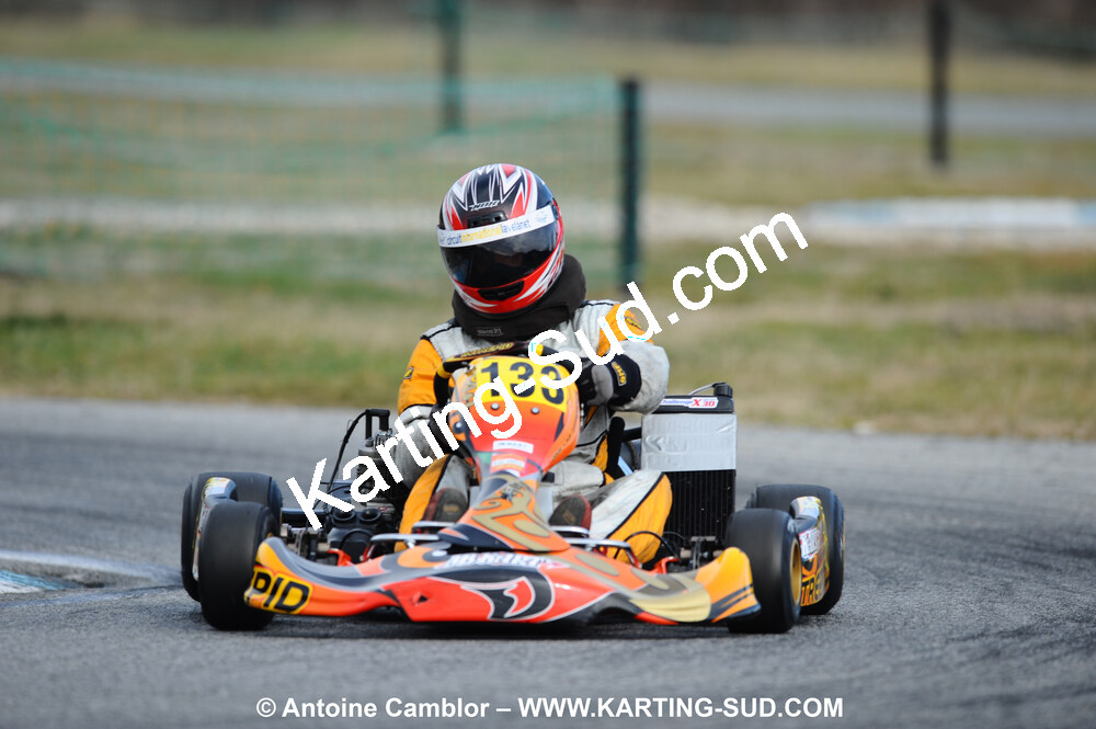 21/02/2010 : 1ère manche du Trophée Vincent Sanchez à Lavelanet (photos Antoine Camblor) 2010 — karting
