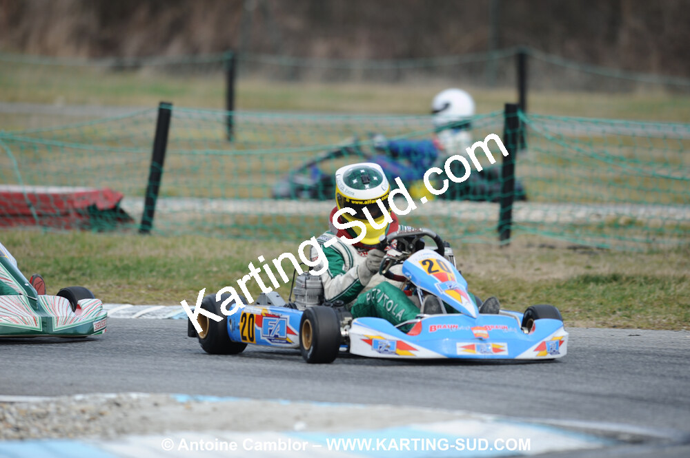 21/02/2010 : 1ère manche du Trophée Vincent Sanchez à Lavelanet (photos Antoine Camblor) 2010 — karting