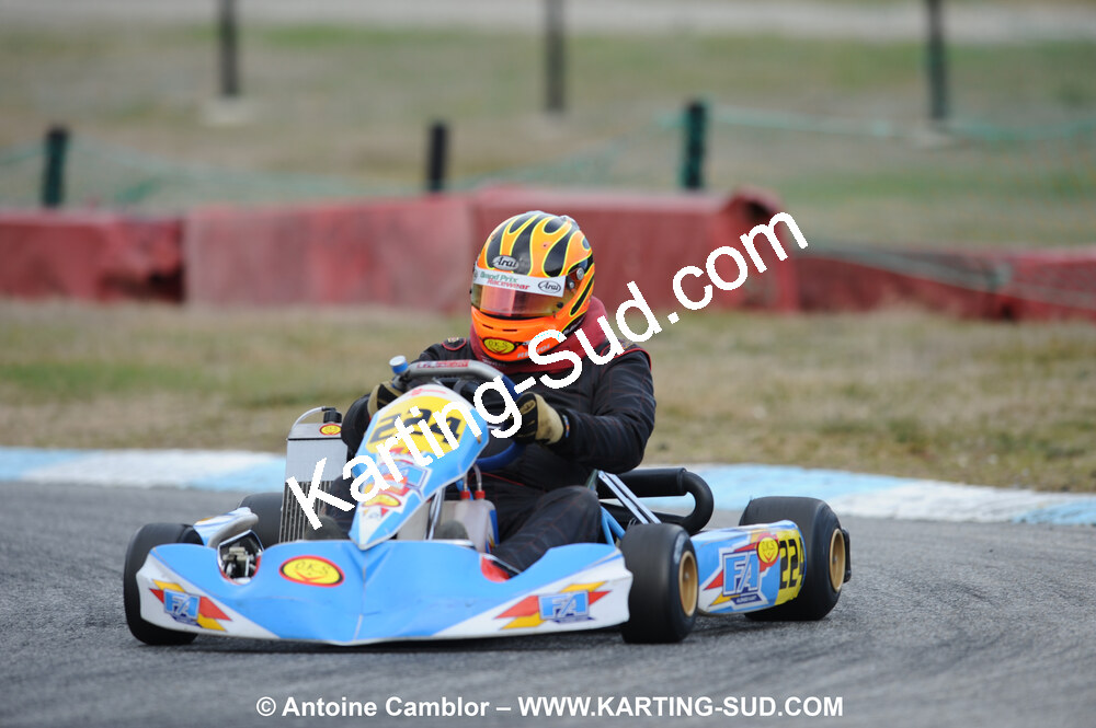 21/02/2010 : 1ère manche du Trophée Vincent Sanchez à Lavelanet (photos Antoine Camblor) 2010 — karting