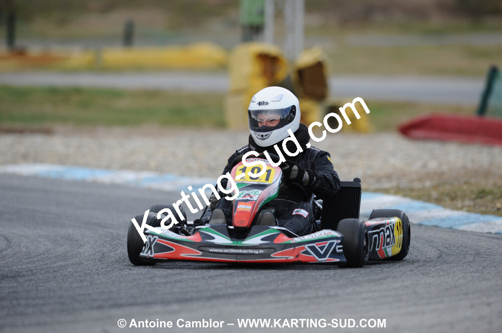 21/02/2010 : 1ère manche du Trophée Vincent Sanchez à Lavelanet (photos Antoine Camblor) 2010 — karting