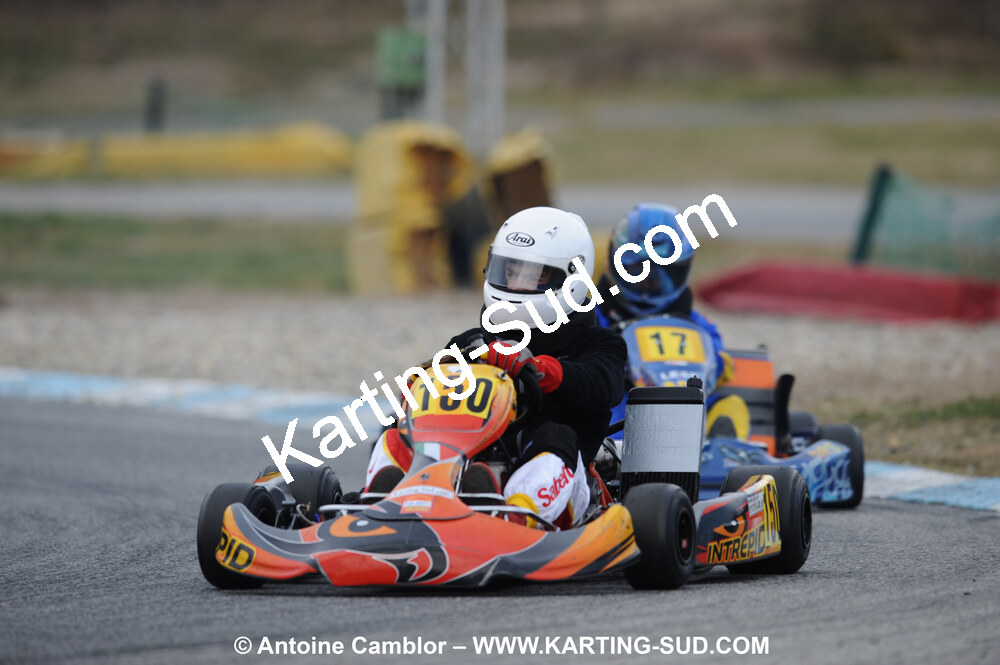 21/02/2010 : 1ère manche du Trophée Vincent Sanchez à Lavelanet (photos Antoine Camblor) 2010 — karting
