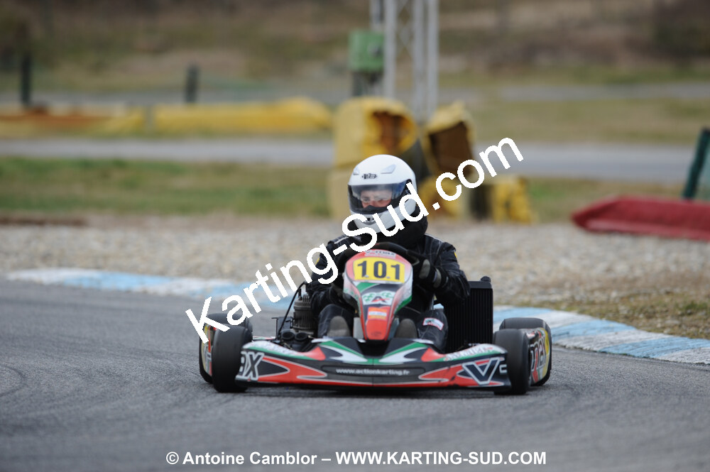 21/02/2010 : 1ère manche du Trophée Vincent Sanchez à Lavelanet (photos Antoine Camblor) 2010 — karting