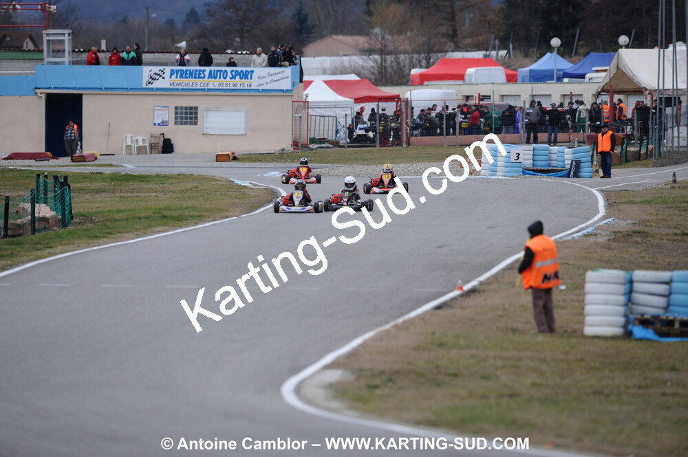 21/02/2010 : 1ère manche du Trophée Vincent Sanchez à Lavelanet (photos Antoine Camblor) 2010 — karting