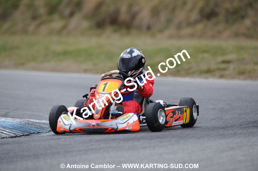 21/02/2010 : 1ère manche du Trophée Vincent Sanchez à Lavelanet (photos Antoine Camblor) 2010 — karting