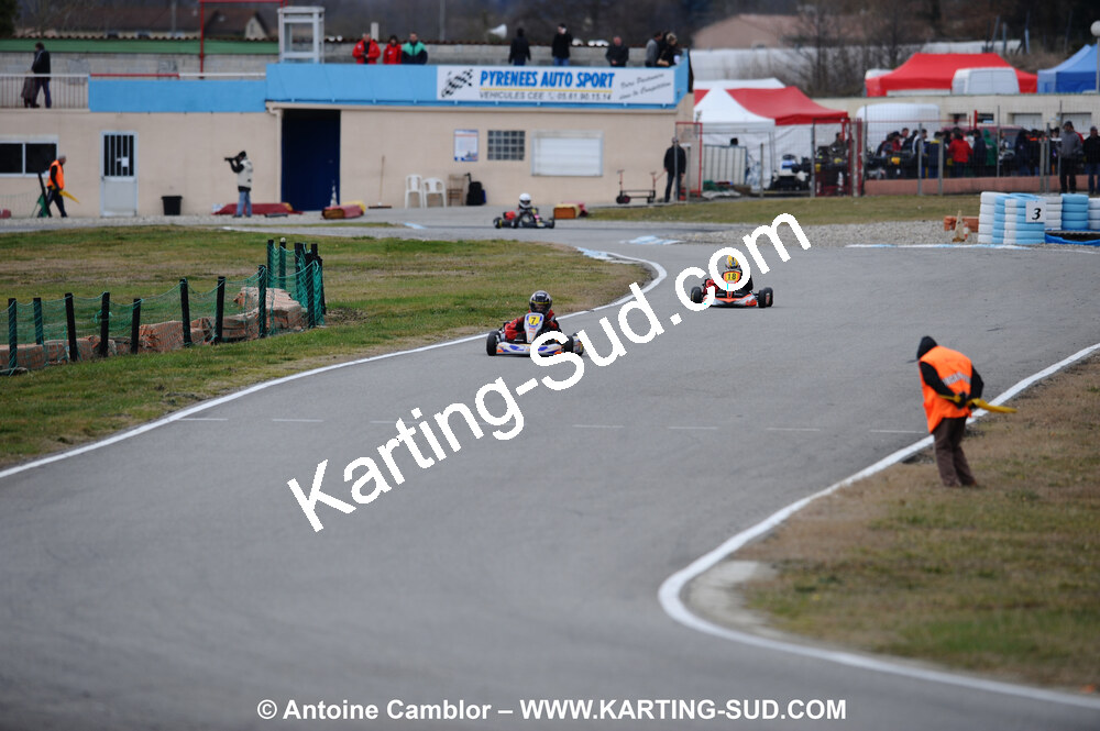 21/02/2010 : 1ère manche du Trophée Vincent Sanchez à Lavelanet (photos Antoine Camblor) 2010 — karting