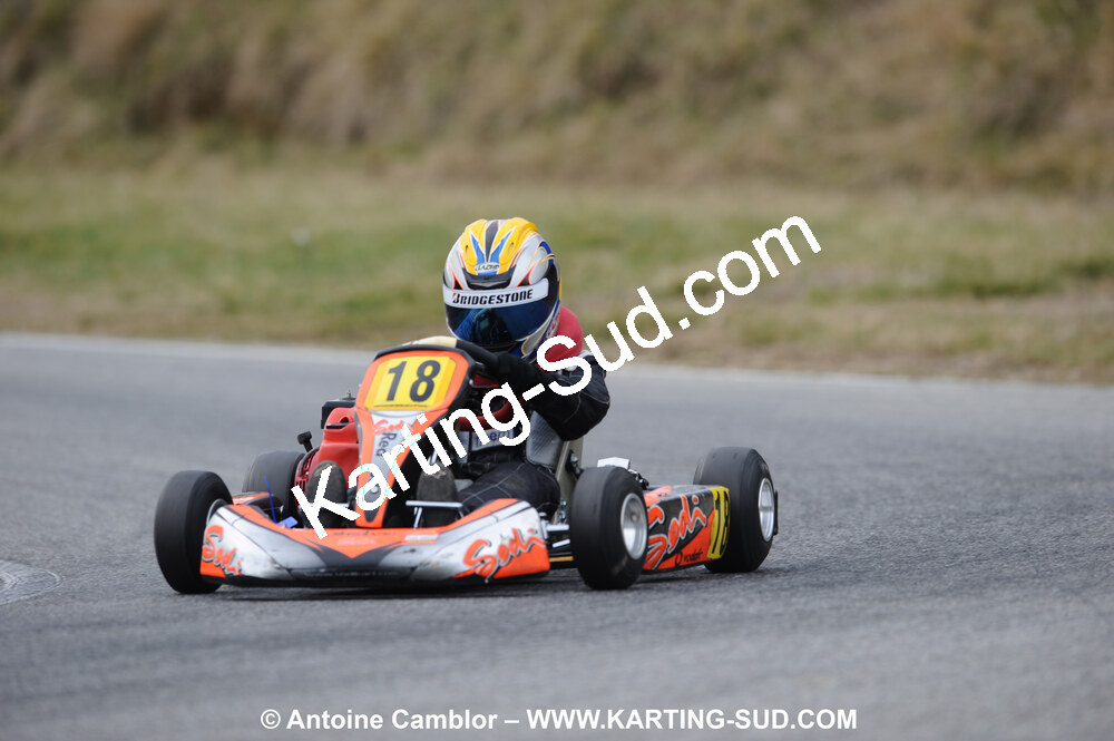 21/02/2010 : 1ère manche du Trophée Vincent Sanchez à Lavelanet (photos Antoine Camblor) 2010 — karting