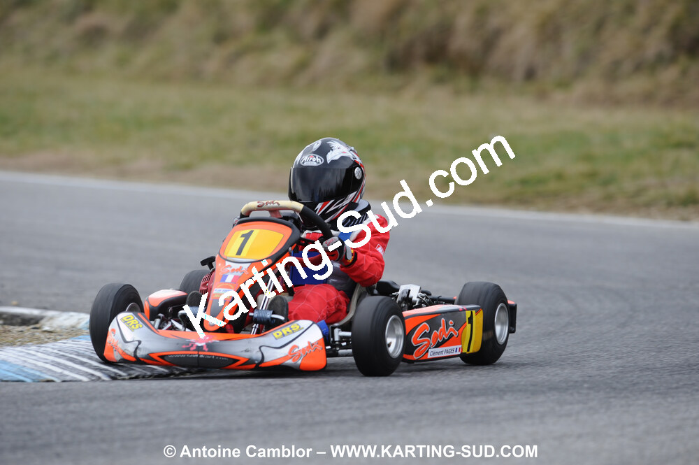 21/02/2010 : 1ère manche du Trophée Vincent Sanchez à Lavelanet (photos Antoine Camblor) 2010 — karting