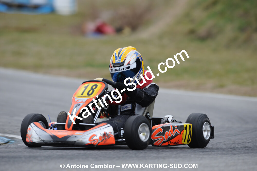 21/02/2010 : 1ère manche du Trophée Vincent Sanchez à Lavelanet (photos Antoine Camblor) 2010 — karting