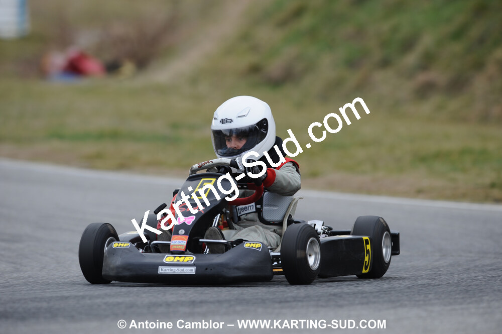 21/02/2010 : 1ère manche du Trophée Vincent Sanchez à Lavelanet (photos Antoine Camblor) 2010 — karting