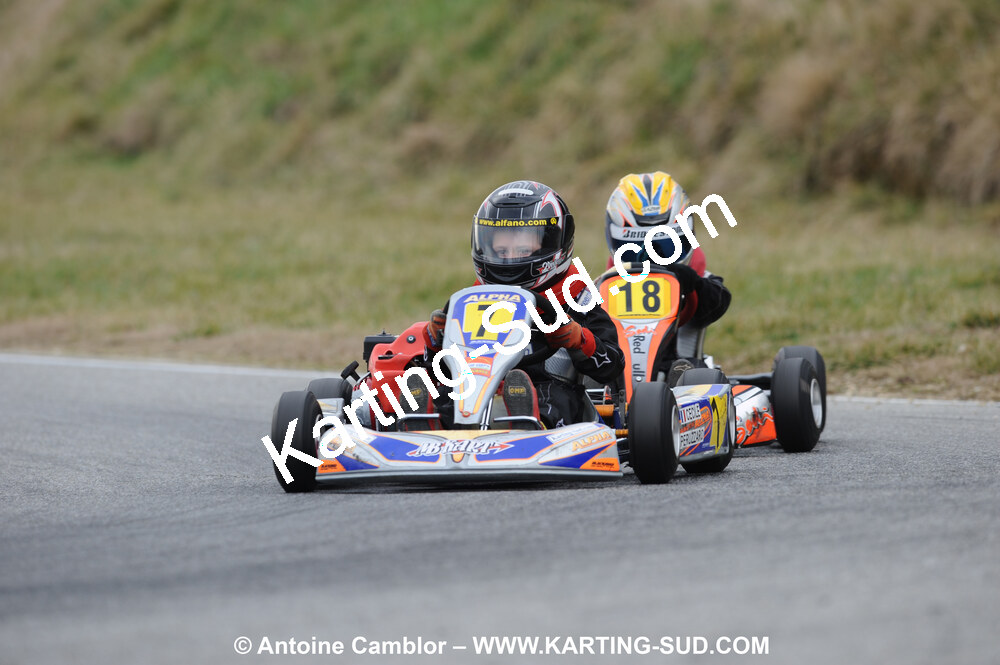 21/02/2010 : 1ère manche du Trophée Vincent Sanchez à Lavelanet (photos Antoine Camblor) 2010 — karting