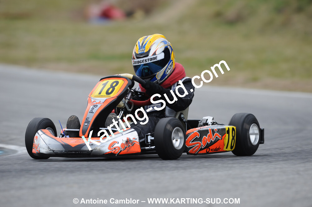 21/02/2010 : 1ère manche du Trophée Vincent Sanchez à Lavelanet (photos Antoine Camblor) 2010 — karting