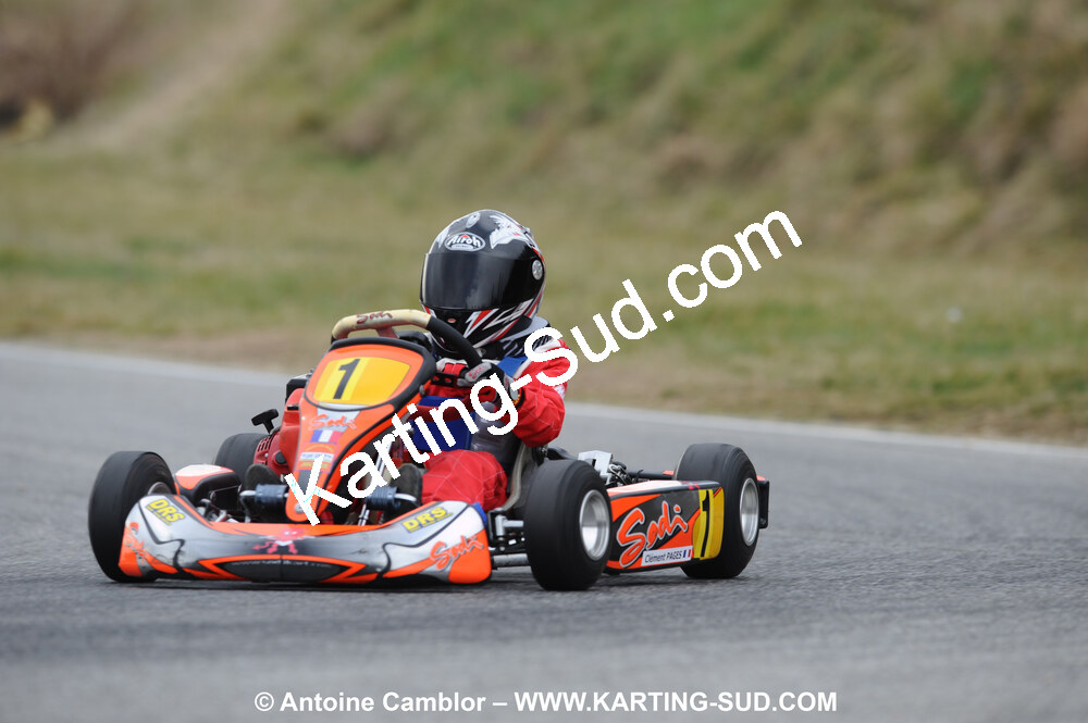 21/02/2010 : 1ère manche du Trophée Vincent Sanchez à Lavelanet (photos Antoine Camblor) 2010 — karting