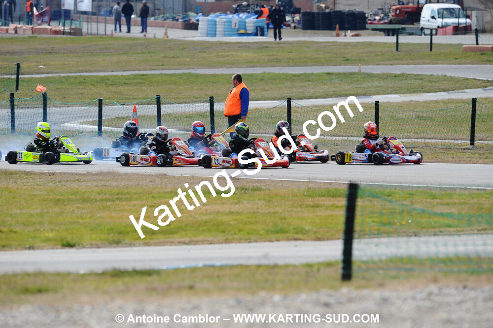 21/02/2010 : 1ère manche du Trophée Vincent Sanchez à Lavelanet (photos Antoine Camblor) 2010 — karting
