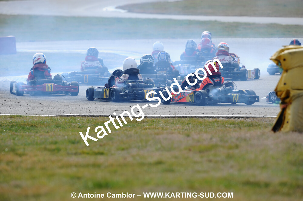 21/02/2010 : 1ère manche du Trophée Vincent Sanchez à Lavelanet (photos Antoine Camblor) 2010 — karting