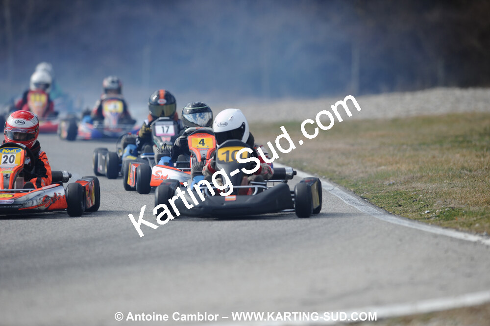 21/02/2010 : 1ère manche du Trophée Vincent Sanchez à Lavelanet (photos Antoine Camblor) 2010 — karting