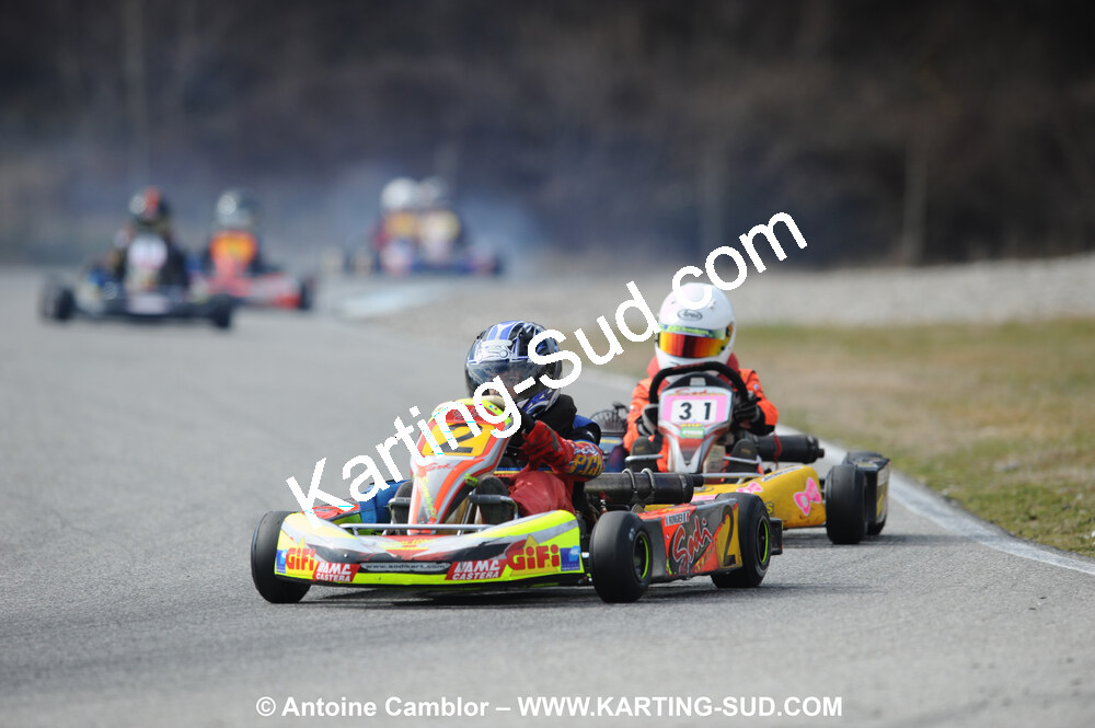 21/02/2010 : 1ère manche du Trophée Vincent Sanchez à Lavelanet (photos Antoine Camblor) 2010 — karting
