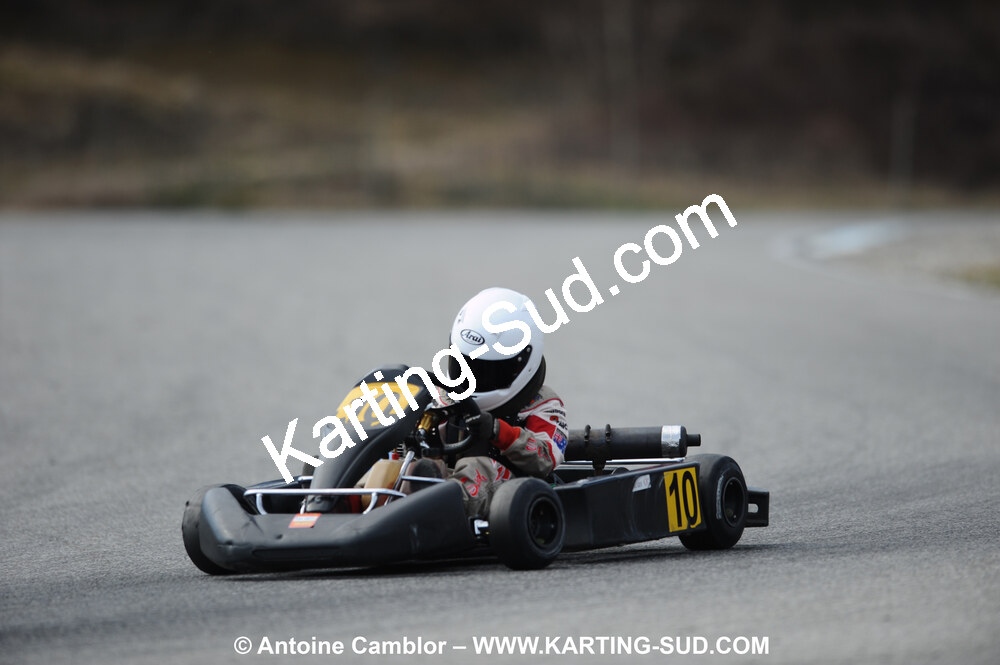 21/02/2010 : 1ère manche du Trophée Vincent Sanchez à Lavelanet (photos Antoine Camblor) 2010 — karting