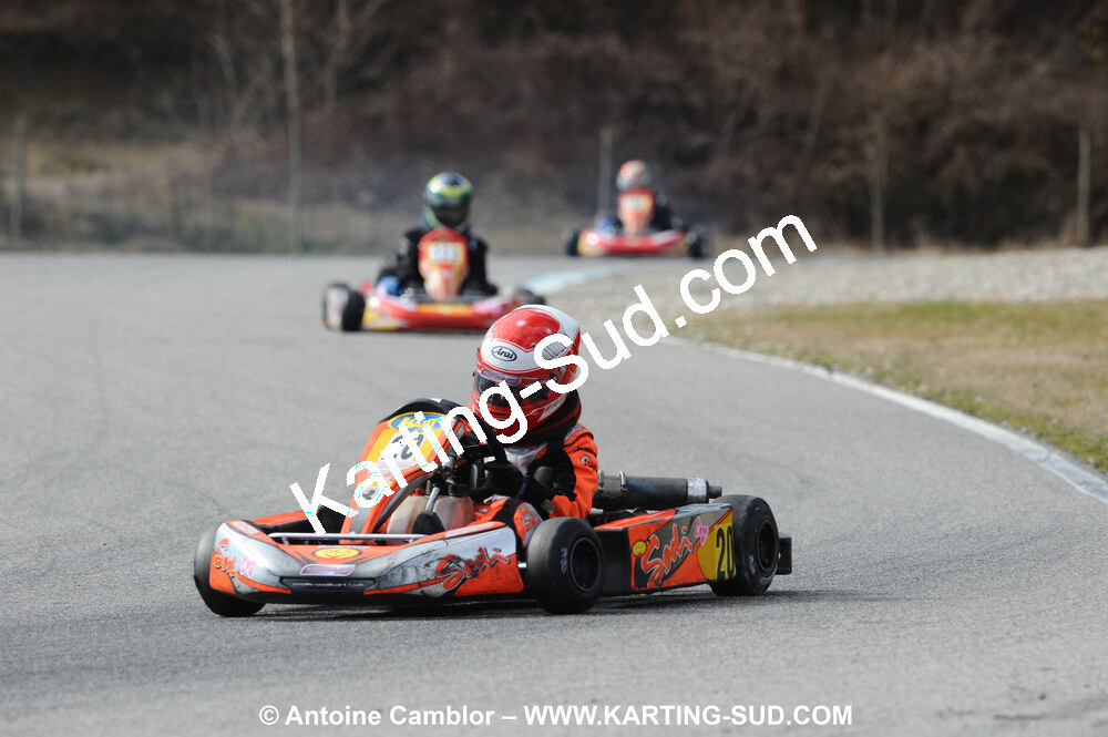 21/02/2010 : 1ère manche du Trophée Vincent Sanchez à Lavelanet (photos Antoine Camblor) 2010 — karting