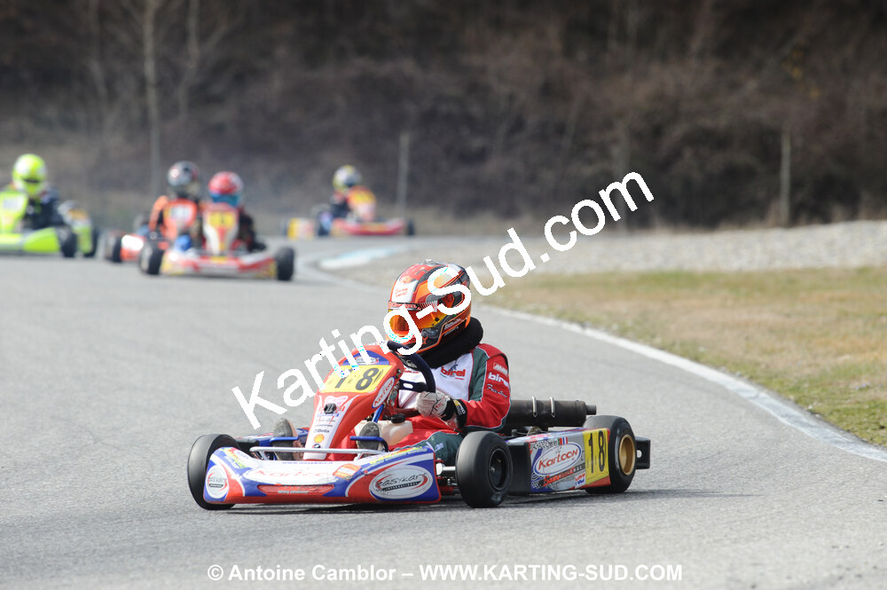 21/02/2010 : 1ère manche du Trophée Vincent Sanchez à Lavelanet (photos Antoine Camblor) 2010 — karting