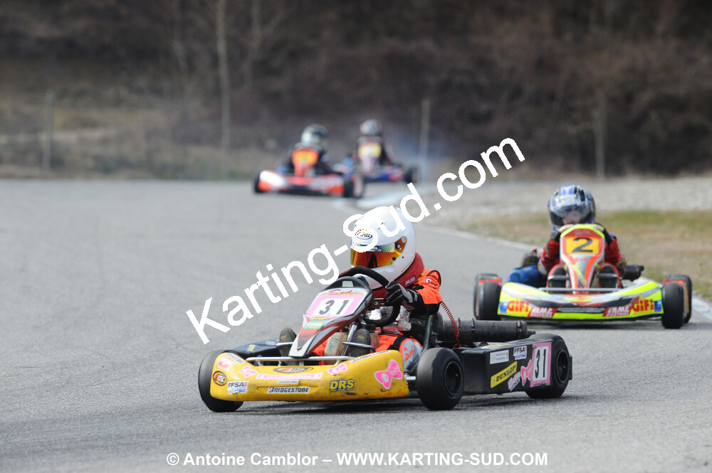 21/02/2010 : 1ère manche du Trophée Vincent Sanchez à Lavelanet (photos Antoine Camblor) 2010 — karting