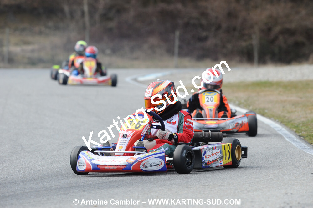 21/02/2010 : 1ère manche du Trophée Vincent Sanchez à Lavelanet (photos Antoine Camblor) 2010 — karting