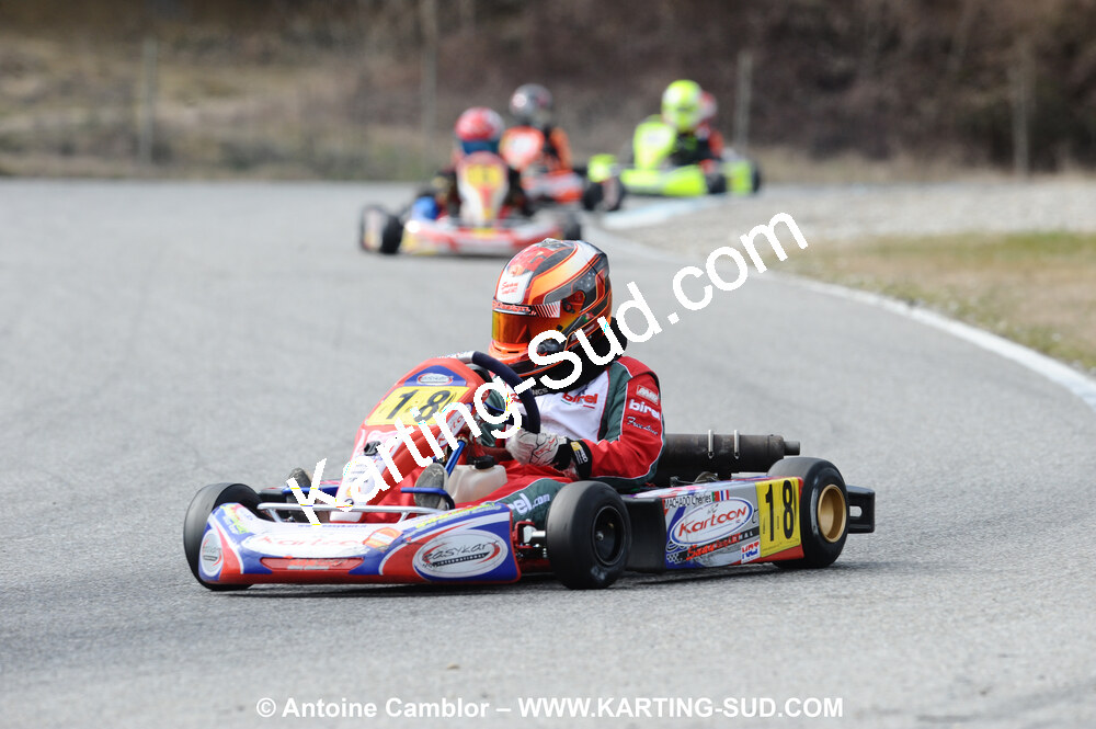21/02/2010 : 1ère manche du Trophée Vincent Sanchez à Lavelanet (photos Antoine Camblor) 2010 — karting