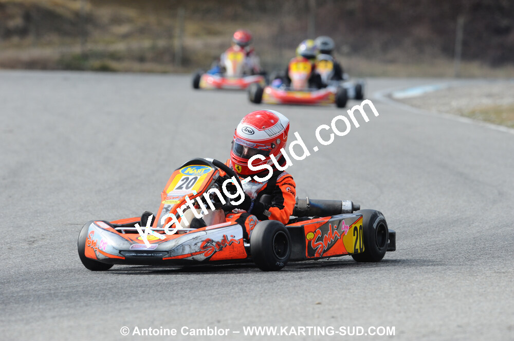 21/02/2010 : 1ère manche du Trophée Vincent Sanchez à Lavelanet (photos Antoine Camblor) 2010 — karting