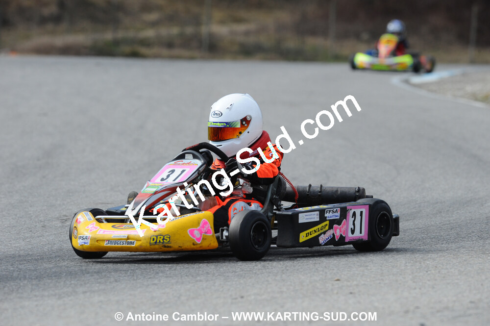 21/02/2010 : 1ère manche du Trophée Vincent Sanchez à Lavelanet (photos Antoine Camblor) 2010 — karting