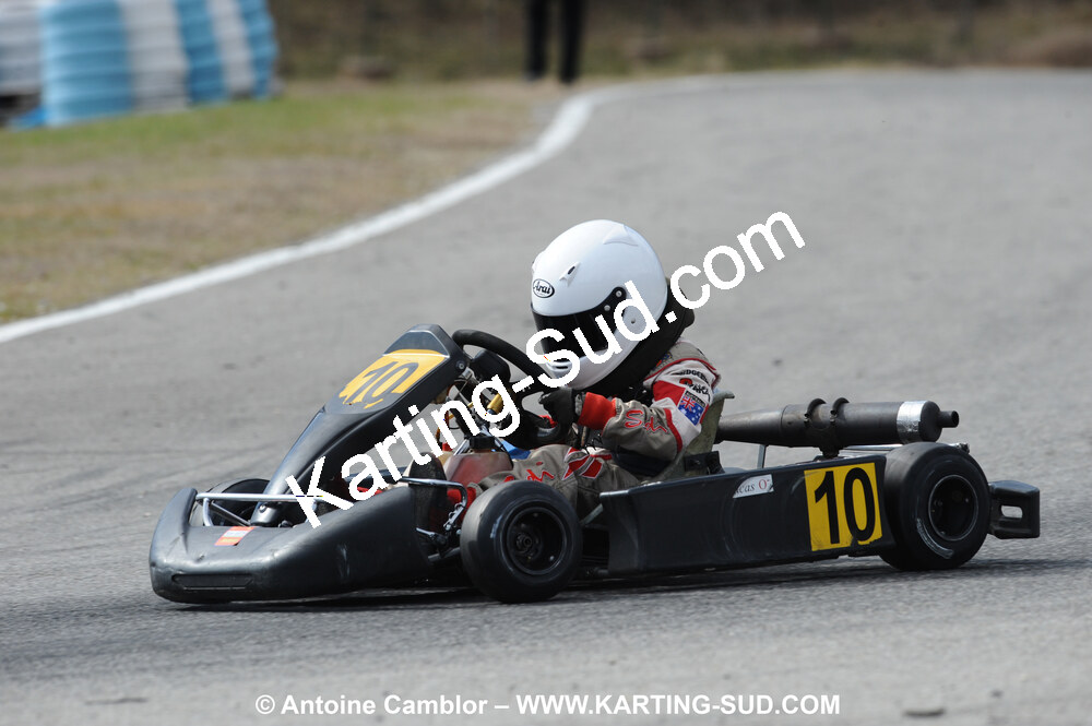 21/02/2010 : 1ère manche du Trophée Vincent Sanchez à Lavelanet (photos Antoine Camblor) 2010 — karting
